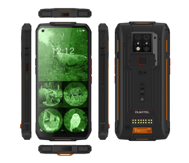 OUKITEL WP7 8/128GB 8000mAh pomaranczowy - 570111 - zdjęcie 9